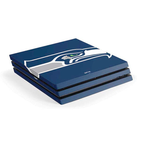 NFL Seattle Seahawks Large Logo PS4 Pro Console Skin